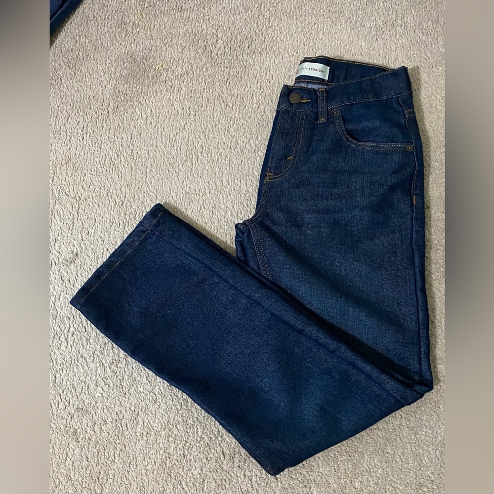 Levi Strauss women’s 514 regulars 27 x 29 straight leg dark blue
